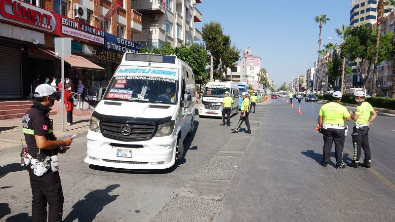 Mersin�de minib�s��ler dertli...