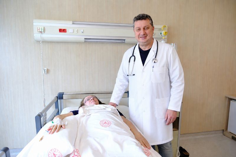 Ukraynal� hasta Mersin�de �ifa buldu