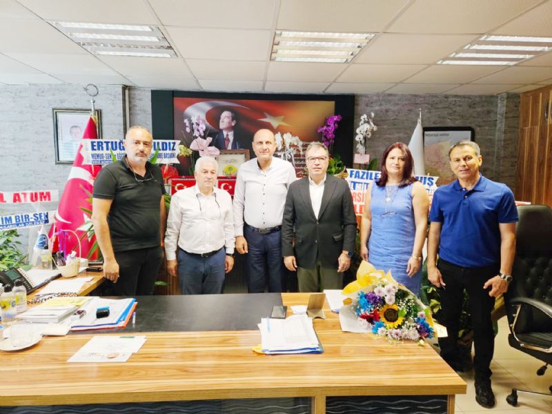 Tarsus TSO�dan Emniyet ve  Milli E�itim M�d�r�ne ziyaret...