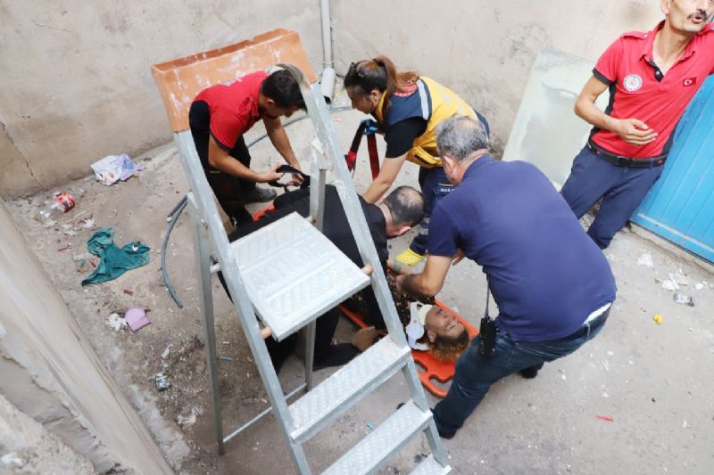 3. kattan havaland�rma bo�lu�una d��t�...