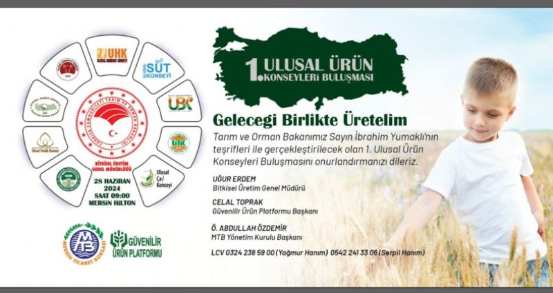 Ulusal �r�n Konseyleri Mersin’de bulu�uyor...