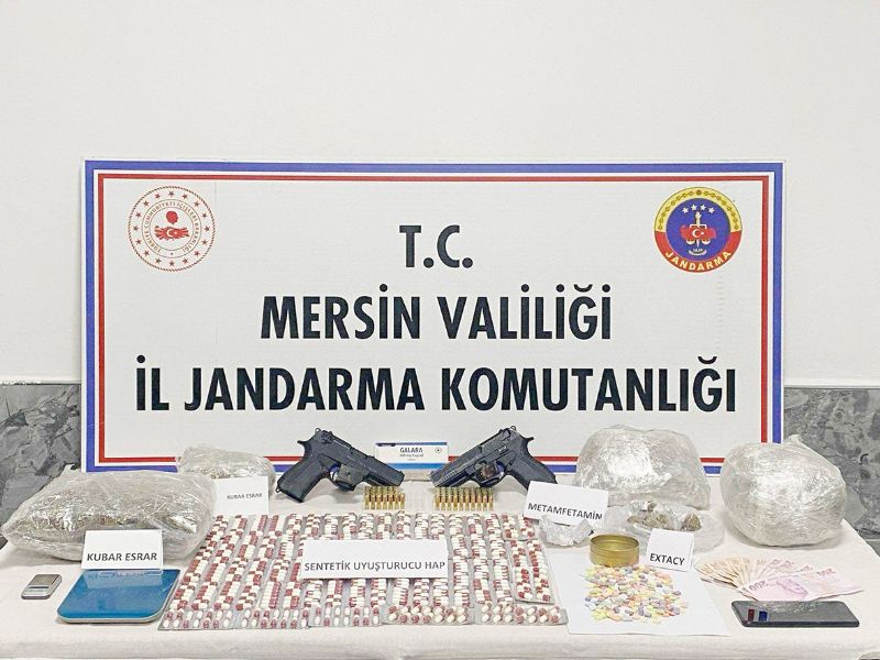 Jandarmadan uyuturucu madde operasyonu...