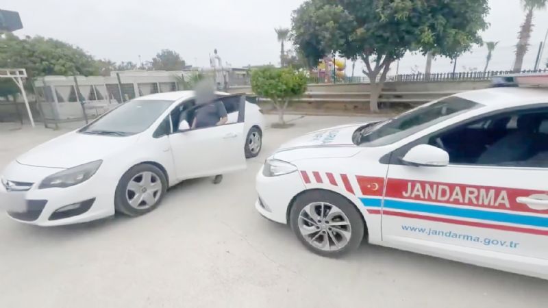 Ters eritten gitti, src belgesi alnd  hastaneye sevk edildi