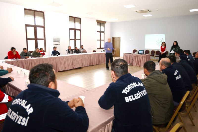 Toroslardan personele i sal ve gvenlii eitimi...
