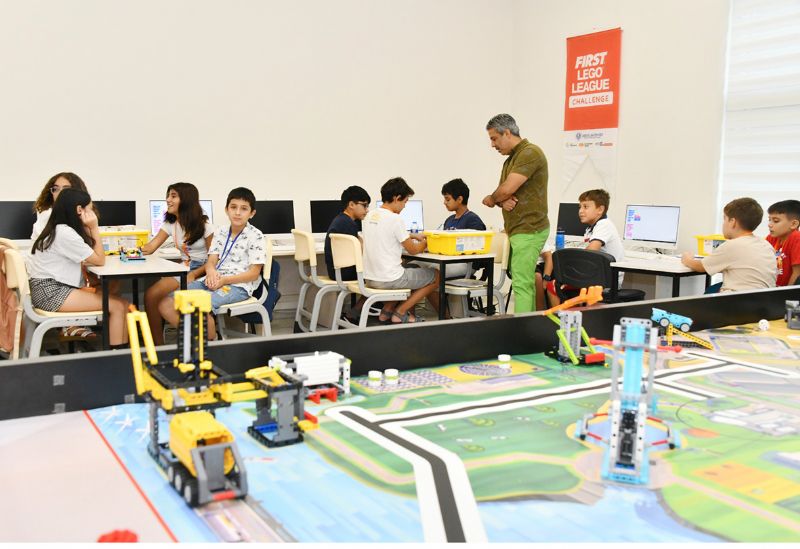 ocuklara robotik kodlama  ve LEGO eitimleri ...