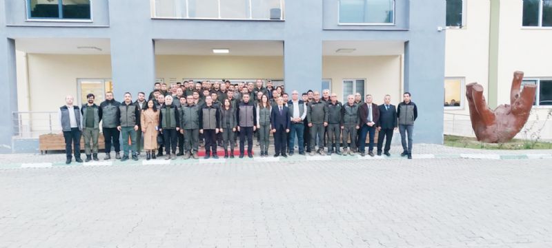 Ormanclara zararl eitimi verildi...