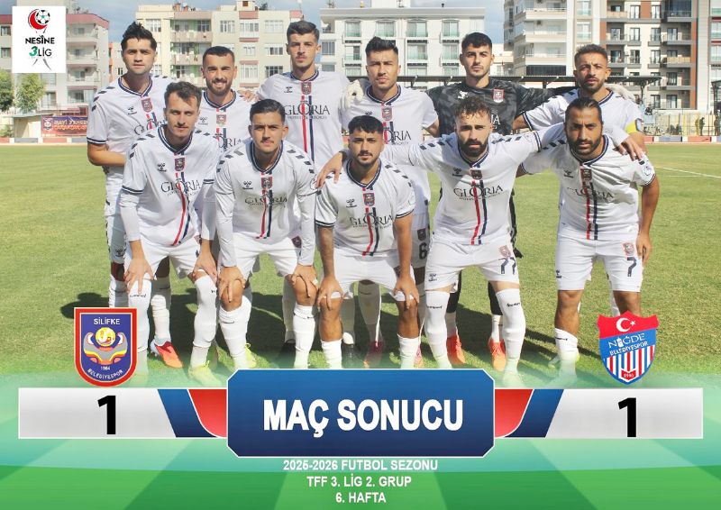 Silifke 1 puana raz oldu...