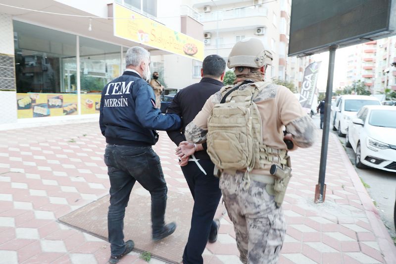 Mersin’de DEA operasyonu...