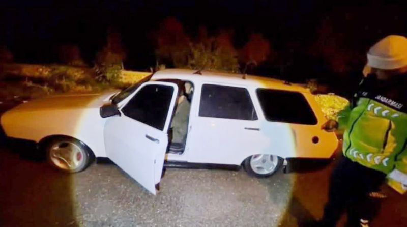 Jandarma affetmedi! Trafikten men edildi