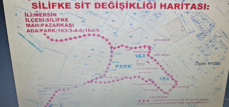 ST alann  otopark yapmak iin  el ele verdiler!...