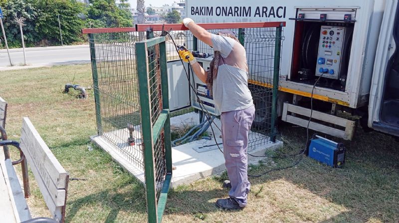 Akdenizin park ve baheleri yenileniyor ...