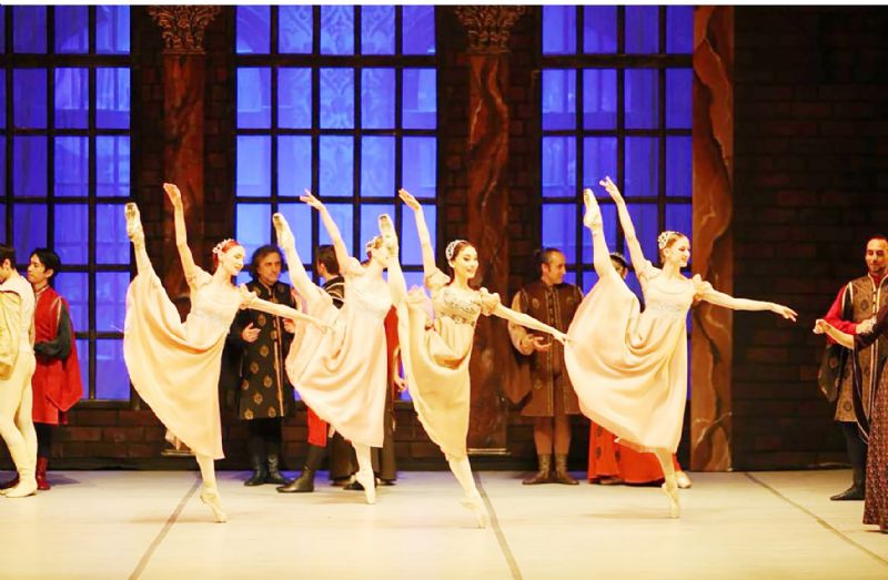 Romeo ve Juliet Balesi MDOB Sahnesinde...