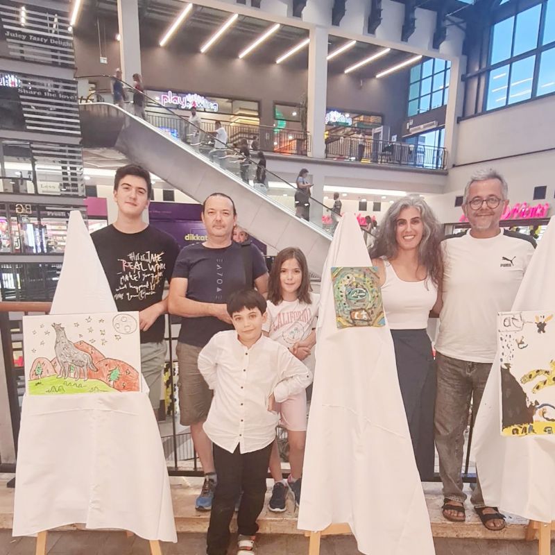 8 ya��nda ikinci sergisini a�t�...