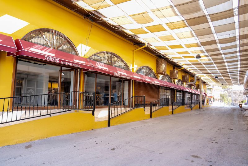 Tarsus Gastronomi Merkezi kaplarn at...