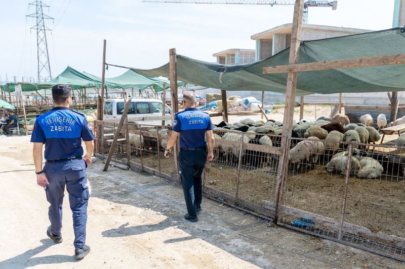 Yeni�ehir�de bayram �ncesi s�k� denetim...