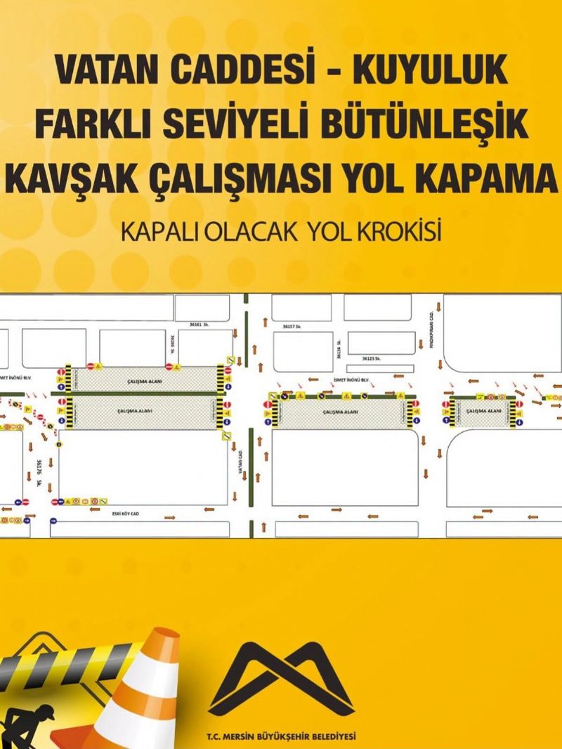 Dikkat: Bu yol trafi�e kapanacak!