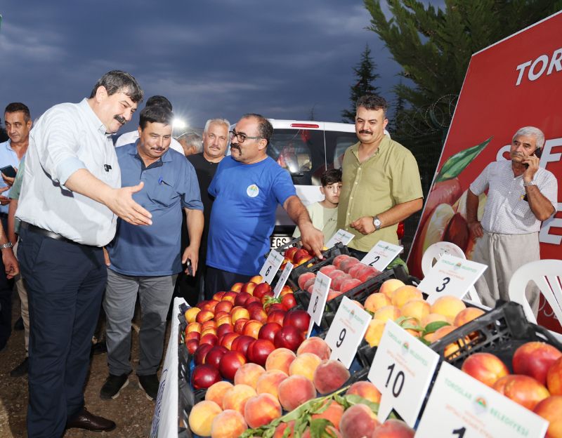 Toroslar�da �eftali  hasat �enli�i d�zenlendi...