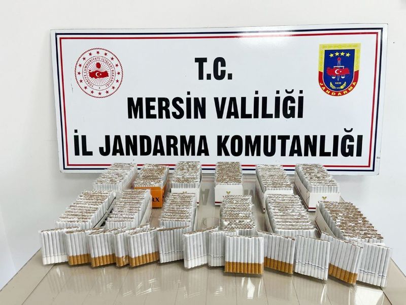 Bozyaz ve Toroslarda kaak sigara operasyonu...