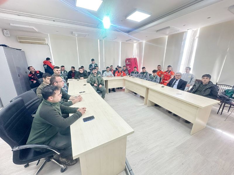 Deprem eitimi baaryla tamamland ...