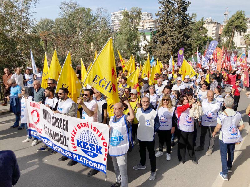 Mersin, Geinemiyoruz mitingine akn etti...