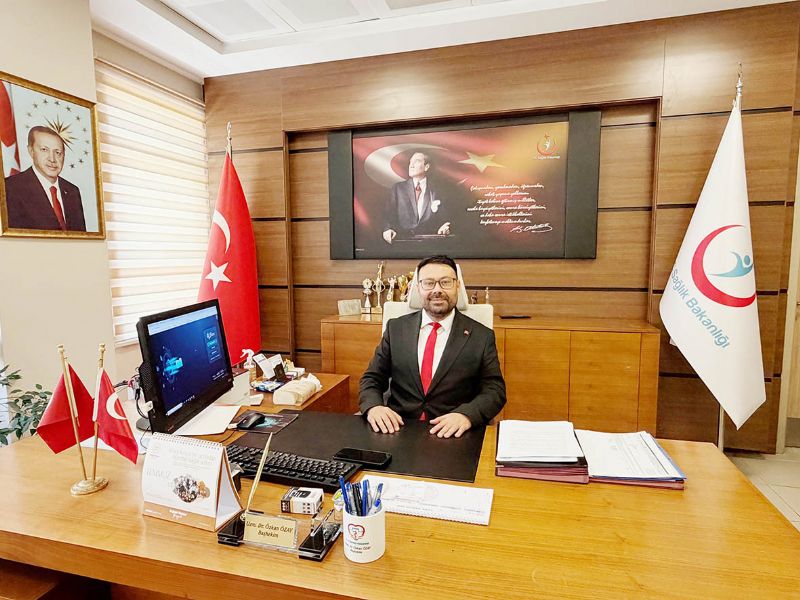Mut Devlet Hastanesi’ne yeni Ba�hekim